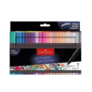 50 Rotuladores Faber Castell 0.4mm
