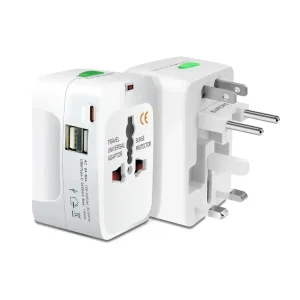 Adaptador Universal Viajero con USB-C